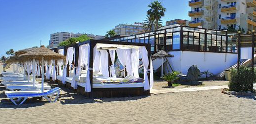 Beach in Torremolinos