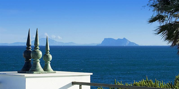 View of Gibraltar from Estepona